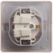 Розетка 1-м СП Glossa 16А IP44 с заземл. защ. шторки с крышкой в сборе бел. SE GSL000148