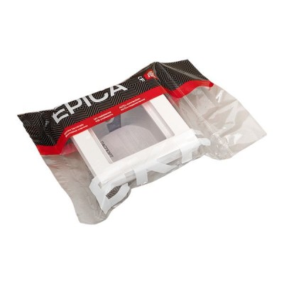 Рамка 1-м Эпика IP44 пластик бел. EKF UP1-FPW-01-44
