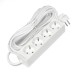 Удлинитель 4х7м с заземл. 16А IP20 3.5кВт ПВС 3х1 бел. DOMTOK 2398