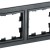 Рамка 2-м BRITE РУ-2-БрЧ черн. IEK BR-M22-K02