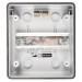 Бокс модульный накладной PDB/W 3005 GR (ЩРН-ПГ- 5) IP65 пластик. JazzWay 5071964