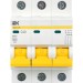 Выключатель автоматический модульный 3п C 40А 4.5кА ВА47-29 IEK MVA20-3-040-C