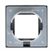 Рамка 1-м Эпика IP44 пластик черн. EKF UP1-FPB-01-44