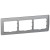 Рамка 3-м Galea Life горизонт. алюм. Leg 771303