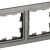 Рамка 2-м BRITE РУ-2-БрШ шампань IEK BR-M22-K37