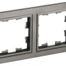 Рамка 2-м BRITE РУ-2-БрШ шампань IEK BR-M22-K37