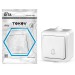 Кнопка звонка ОП Dita IP54 10А 250В бел. TOKOV ELECTRIC TKL-DT-DB-C01-IP54