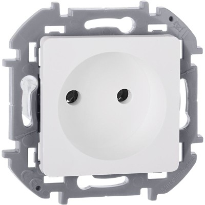 Розетка 1-м СП Inspiria 16А IP20 250В 2P механизм бел. IEK 673710