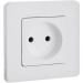Розетка 1-м СП Inspiria 16А IP20 250В 2P механизм бел. IEK 673710