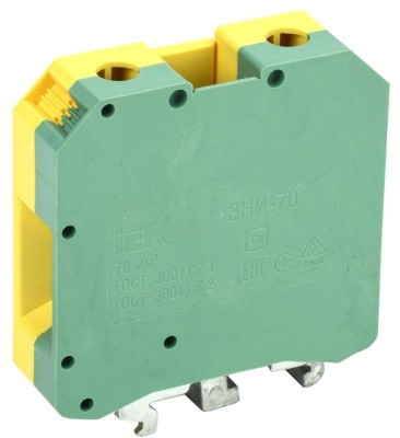 Зажим наборный ЗНИ-70PEN 70кв.мм (JXB-земля) IEK YZN20-070-K52 Зажим наборный ЗНИ-70PEN 70кв.мм (JXB-земля) IEK YZN20-070-K52