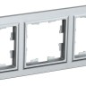 Рамка 3-м BRITE РУ-3-БрА алюм. IEK BR-M32-K47