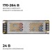 Блок питания 24В 250Вт 170-264В 10.4А IP20 алюм. 224х70х42мм Apeyron 03-159