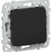 Выключатель 1-кл. СП FLITE ВС11-1-0-ФлЧ 10А механизм черн. IEK FI-V10-0-10-1-K02