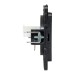 Розетка компьютерная 1-м Стокгольм RJ45 механизм черн. PROxima EKF EZK01-035-10
