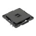 Розетка компьютерная 1-м Стокгольм RJ45 механизм черн. PROxima EKF EZK01-035-10