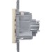 Розетка 1-м СП Inspiria 16А IP20 250В 2P механизм сл. кость IEK 673711