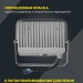Прожектор светодиодный СДО 07-50 50Вт 6500К IP65 сер. IEK LPDO701-50-K03
