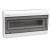 Бокс модульный накладной PDB/W 3018 GR (ЩРН-ПГ-18) IP65 пластик. JazzWay 5072022