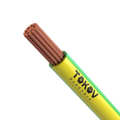 Провод TOKOV ELECTRIC ПуГВнг(А)-LS 1х95 Ж/З 450/750В (м) 00-00029652
