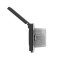 Розетка силовая KANT IP44 2P+E защ. шторки с крышкой черн. уголь DKC 7012013