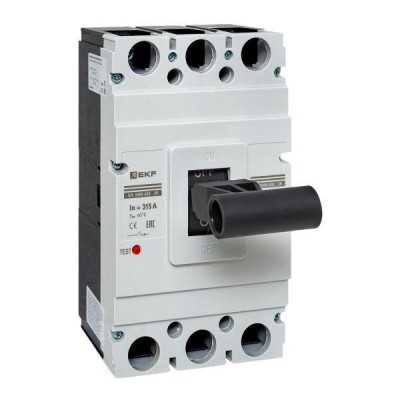 Выключатель автоматический 3п 400/315А 42кА ВА-99М PROxima EKF mccb99-400-315m
