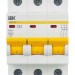 Выключатель автоматический модульный 3п C 63А 4.5кА ВА47-29 IEK MVA20-3-063-C