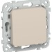 Выключатель проходной 1-кл. СП FLITE ВС61-1-0-ФлЛ 10А механизм льняной IEK FI-V12-0-10-1-K88