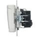 Розетка BRITE РСбш10-3-БрБ 16А IP20 с заземл. защ. шторки с крышкой механизм бел. IEK BR-R16-16-K01