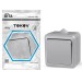 Выключатель 1-кл. ОП Dita IP54 10А 250В сер. TOKOV ELECTRIC TKL-DT-V1-C06-IP54