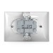 Розетка 2-м СП AVA 16А IP20 с заземл. защ. шторки в сборе бел. TOKOV ELECTRIC TKL-AV-R2FZSF-C01