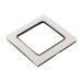 Рамка 1-м Стокгольм бел. с линией цвета черн. PROxima EKF EXM-G-304-10