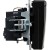 Розетка BRITE РСбш10-3-БрЧ 16А IP20 с заземл. защ. шторки с крышкой механизм черн. IEK BR-R16-16-K02