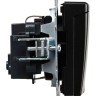 Розетка BRITE РСбш10-3-БрЧ 16А IP20 с заземл. защ. шторки с крышкой механизм черн. IEK BR-R16-16-K02