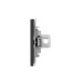 Розетка компьютерная 2-м KANT RJ45 кат.5E без шторки черн. уголь DKC 7012664