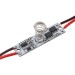Выключатель сенсорный IP20 12/24В 36/72Вт для алюм. профиля высотой 12мм монохром Apeyron 04-43