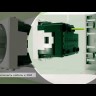 Розетка компьютерная 1-м СП 2мод. Brava RJ45 кат.5E бел. DKC 76655B