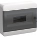 Корпус ЩРН-П-12 TEKFOR IP41 черн. прозр. дверь пластик. IEK TF5-KP12-N-12-41-K01-K03