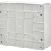 Корпус ЩРН-П-12 TEKFOR IP41 черн. прозр. дверь пластик. IEK TF5-KP12-N-12-41-K01-K03