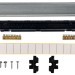 Корпус ЩРН-П-12 TEKFOR IP41 черн. прозр. дверь пластик. IEK TF5-KP12-N-12-41-K01-K03