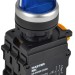 Переключатель 3 полож. 2НО с подсветкой син. MASTER IEK MI-SW60-20XD-4-14-3-K07