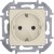 Розетка 1-м СП Inspiria 16А IP20 250В 2P+E немецк. стандарт механизм сл. кость IEK 673721
