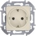 Розетка 1-м СП Inspiria 16А IP20 250В 2P+E немецк. стандарт механизм сл. кость IEK 673721