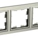 Рамка 3-м BRITE РУ-3-БрШ шампань IEK BR-M32-K37
