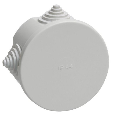 Коробка распаячная ОП 75х40 IP44 KM41237 (4 каб.ввод.) IEK UKO11-075-040-000-K41-44 Коробка распаячная ОП 75х40 IP44 KM41237 (4 каб.ввод.) IEK UKO11-075-040-000-K41-44