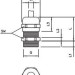 Ввод кабельный V-TEC VM50 MS M50 dкаб. 24-35 dмонтаж. отв. 50 IP68 никелир. OBO 2086054