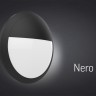 Светильник светодиодный NERO FLEX 298х77 23Вт 4000К IP65 аварийный автономный постоянного действия с рамкой половинка черн. VARTON V1-U0-T0821-21FA2-6502540