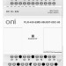 Модуль расширения входов выходов ПЛК 430 4 DI 4 UI (0-10В/DI) 8 TO 24В DC ONI PLR-430-EMD-08U08T-0DC-00