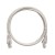 Патч-корд кат.5E (класс D) U/UTP 4 пары 24 AWG (7х0.205мм) 100МГц 2хRJ45 (8P8C) BC чистая медь LSZH нг(А)-HFLTx 1.5м сер. NIKOMAX NMC-PC4UD55B-015-C-GY