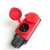 Колодка удлинителя 2-м 16А IP44 с заземл. каучук красн. КОСМОС KKsm-2g-Z-IP(R)16A
