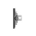 Розетка компьютерная 2-м KANT RJ45 кат.6A без шторки черн. уголь DKC 7012674